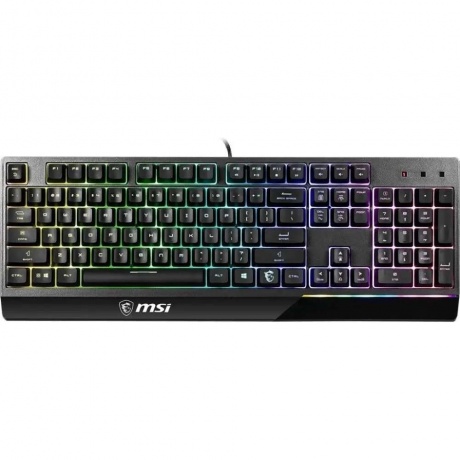 Клавиатура MSI Vigor GK30 RU черный
Клавиатура MSI Vigor GK30 RU черный