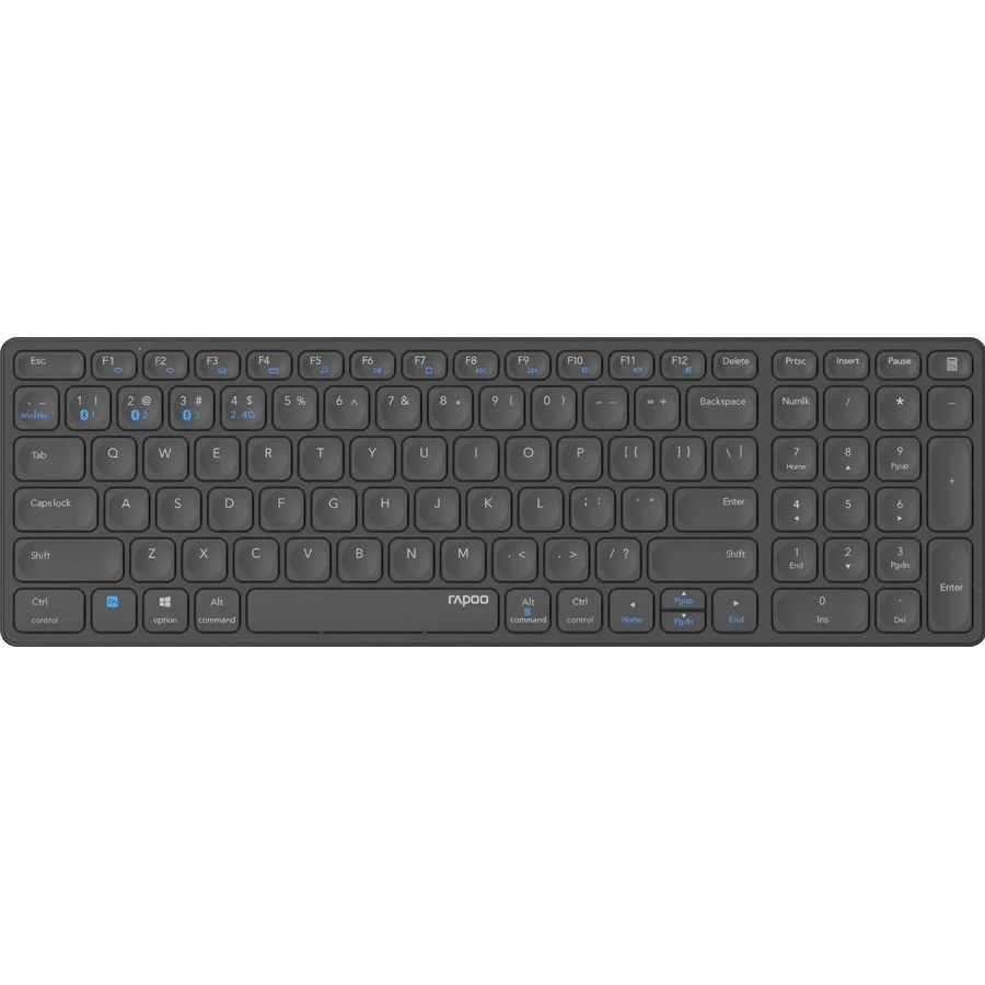 Клавиатура Rapoo E9700M DARK GREY, Темно-серый 
Клавиатура Rapoo E9700M DARK GREY, Темно-серый