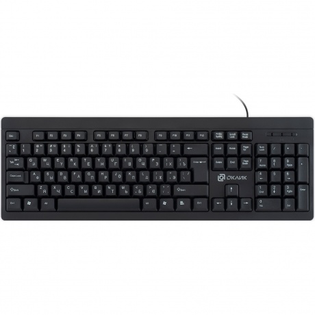 Клавиатура Oklick 95M черный USB (1788106)
Клавиатура Oklick 95M черный USB (1788106)