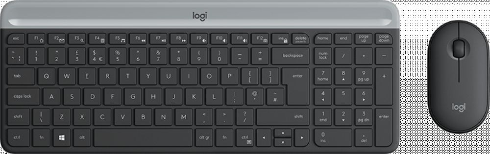 Комплект (клавиатура+мышь) Logitech MK470 Graphite (920-009204)
Комплект (клавиатура+мышь) Logitech MK470 Graphite (920-009204)