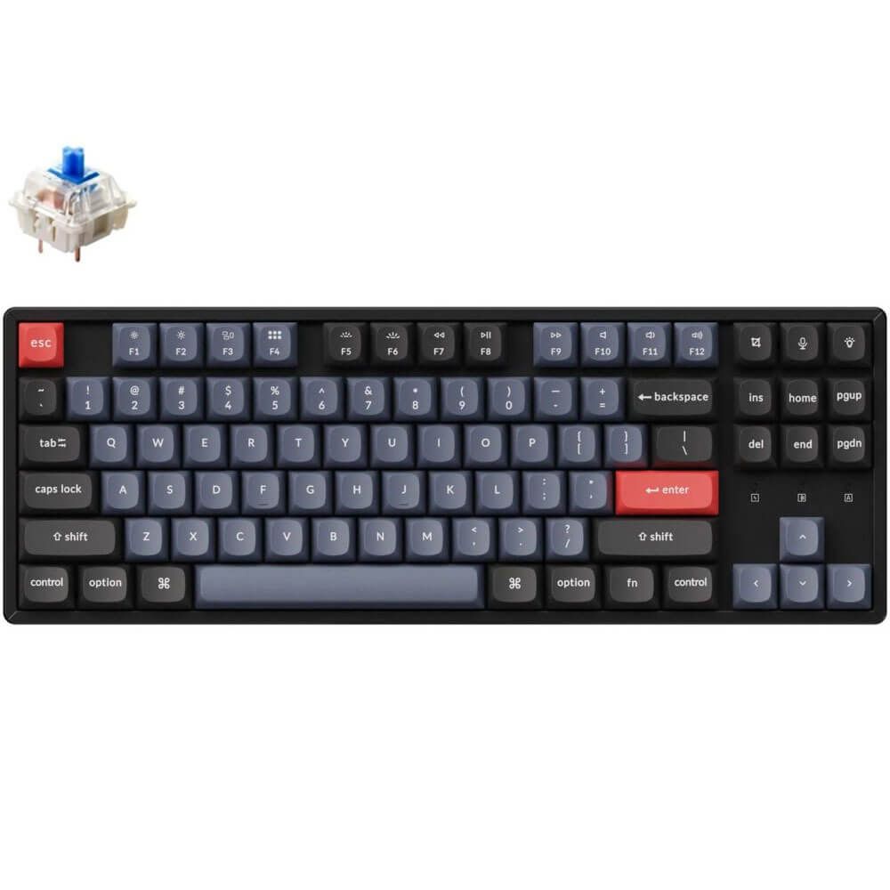 Клавиатура Keychron K8P-J2, Gateron G pro Mechanical Blue Switch, RGB, Черный
Клавиатура Keychron K8P-J2, Gateron G pro Mechanical Blue Switch, RGB, Черный