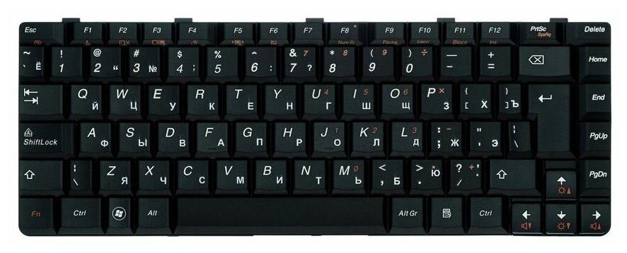 Клавиатура для Lenovo IdeaPad U350, Черный
Клавиатура для Lenovo IdeaPad U350, Черный