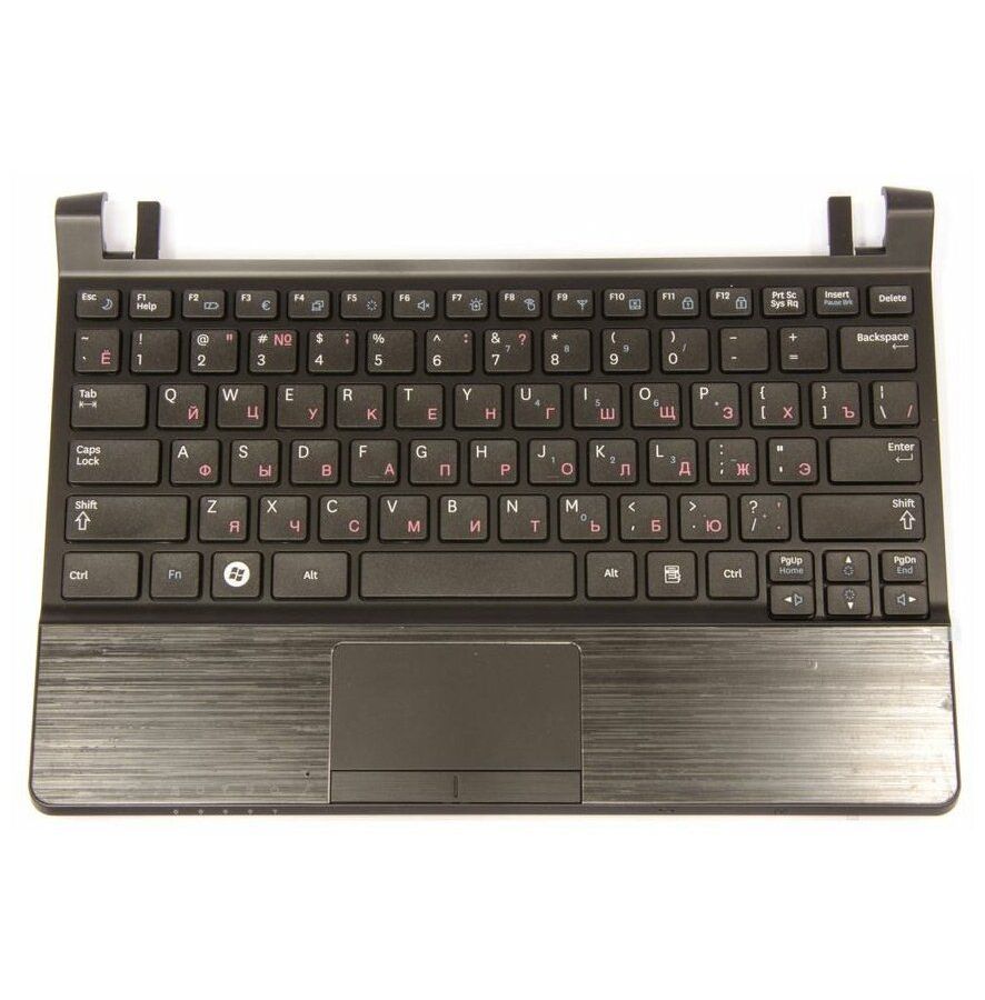 Клавиатура для Samsung N230 (Keyboard+Palmrest+Touch PAD+Loudspeaker) RU, Black, Черный
Клавиатура для Samsung N230 (Keyboard+Palmrest+Touch PAD+Loudspeaker) RU, Black, Черный