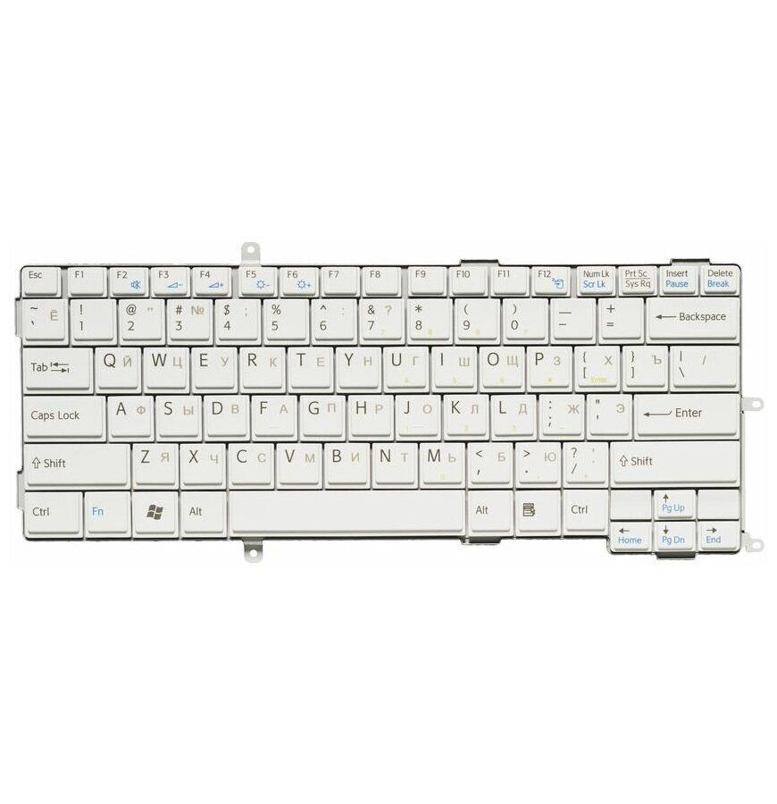 Клавиатура для Sony VGC-LA, VGC-LB RU, Белый
Клавиатура для Sony VGC-LA, VGC-LB RU, Белый