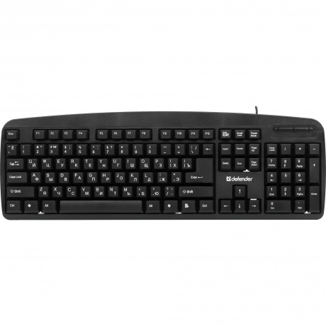 Клавиатура Defender Office HB-910 RU, черный
Клавиатура Defender Office HB-910 RU, черный