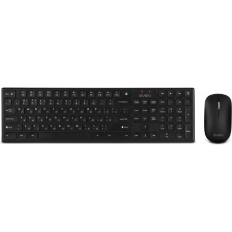 Набор клавиатура+мышь Sven KB-C2550W чёрный (SV-021672)
Набор клавиатура+мышь Sven KB-C2550W чёрный (SV-021672)
