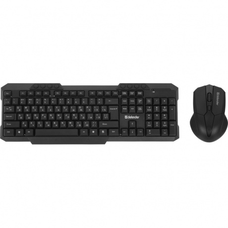 Набор клавиатура + мышь Defender JAKARTA C-805 (45804), Черный
Набор клавиатура + мышь Defender JAKARTA C-805 (45804), Черный