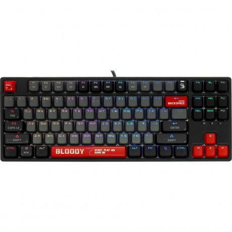 Клавиатура A4Tech Bloody S87 Energy Black-Red, Черный;красный
Клавиатура A4Tech Bloody S87 Energy Black-Red, Черный;красный