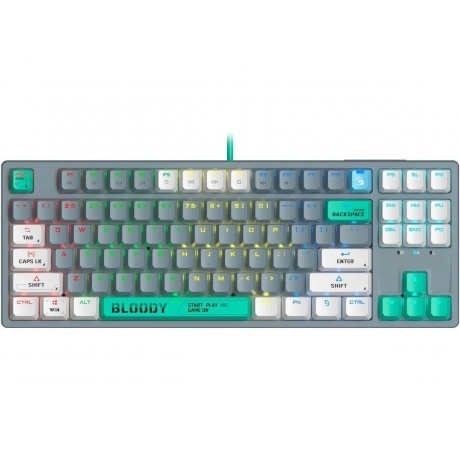 Клавиатура A4Tech Bloody S87 Energy Grey-Green, Серый;зеленый
Клавиатура A4Tech Bloody S87 Energy Grey-Green, Серый;зеленый