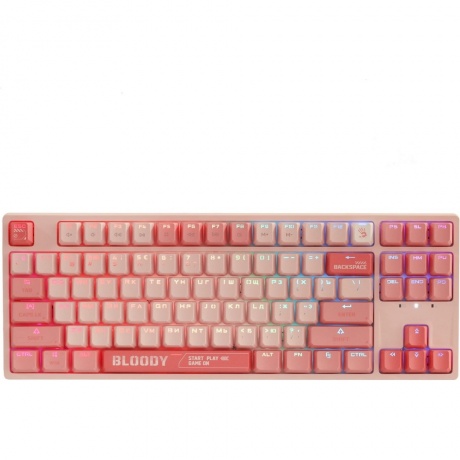 Клавиатура A4Tech Bloody S87 Energy Pink, Розовый
Клавиатура A4Tech Bloody S87 Energy Pink, Розовый