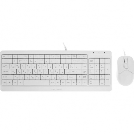 Клавиатура A4Tech Fstyler F1512 White, Белый
Клавиатура A4Tech Fstyler F1512 White, Белый