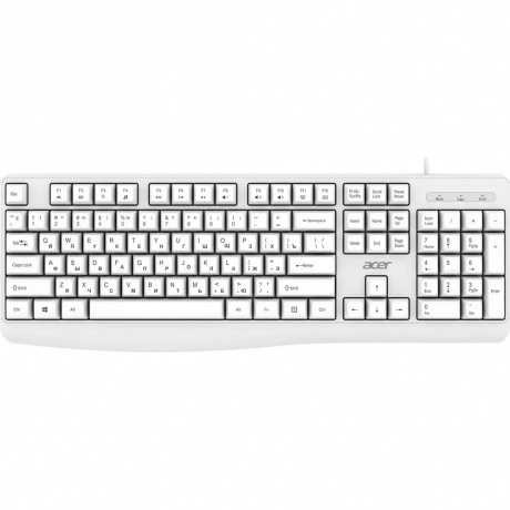 Клавиатура Acer OKW301 White ZL.KBDCC.01B, Белый
Клавиатура Acer OKW301 White ZL.KBDCC.01B, Белый