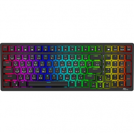 Клавиатура Royal Kludge RK98 Black (USB/2.4 GHz/Bluetoth, RGB, Hot Swap, Brown switch), Черный
Клавиатура Royal Kludge RK98 Black (USB/2.4 GHz/Bluetoth, RGB, Hot Swap, Brown switch), Черный