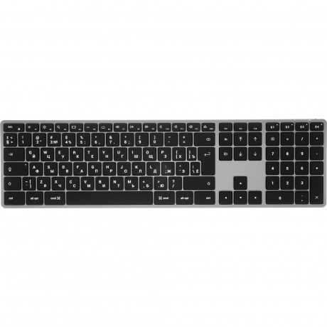 Клавиатура Satechi Slim X3 Bluetooth Keyboard-RU Серый космос.
Клавиатура Satechi Slim X3 Bluetooth Keyboard-RU Серый космос.