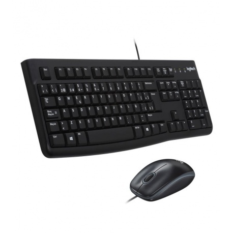 Набор клавиатура+мышь Logitech MK120 Black, Черный
Набор клавиатура+мышь Logitech MK120 Black, Черный