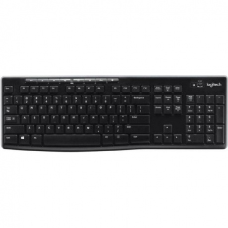 Клавиатура Logitech K270 черный/белый
Клавиатура Logitech K270 черный/белый