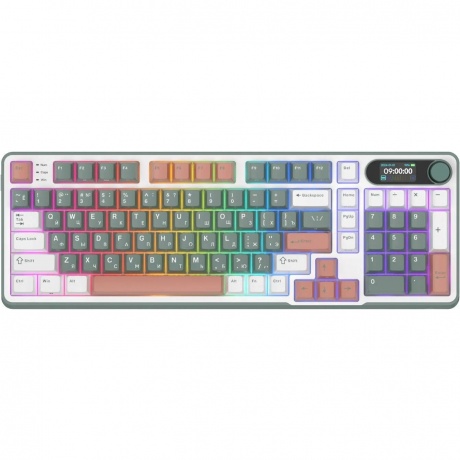Клавиатура Royal Kludge RK-S98 Brown switch/Camping, Белый;розовый;зеленый
Клавиатура Royal Kludge RK-S98 Brown switch/Camping, Белый;розовый;зеленый