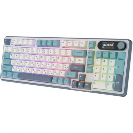 Клавиатура Royal Kludge RK-S98 Brown switch/Light Could, Белый;серый
Клавиатура Royal Kludge RK-S98 Brown switch/Light Could, Белый;серый