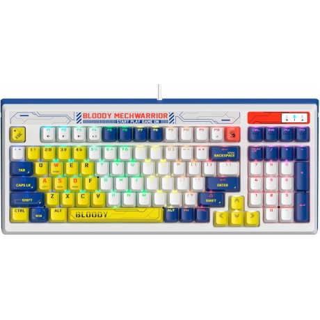 Клавиатура A4Tech Bloody B950 Синий
Клавиатура A4Tech Bloody B950 Синий