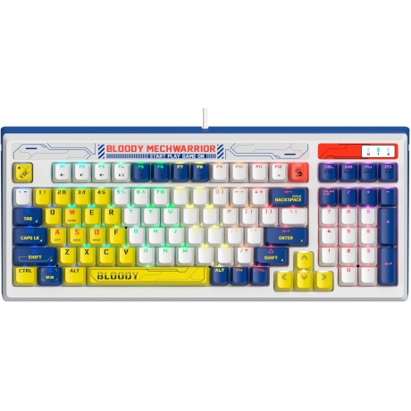 Клавиатура A4Tech Bloody B950 Синий
Клавиатура A4Tech Bloody B950 Синий