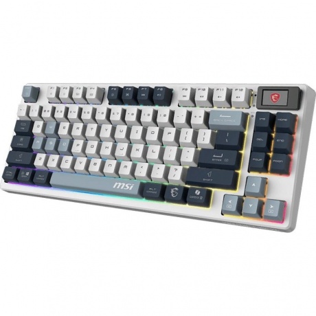 Клавиатура MSI FORGE GK600 TKL Sky, Белый;синий
Клавиатура MSI FORGE GK600 TKL Sky, Белый;синий