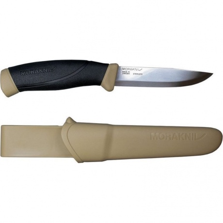 Нож Morakniv Companion Desert - длина лезвия 103мм
Нож Morakniv Companion Desert - длина лезвия 103мм
