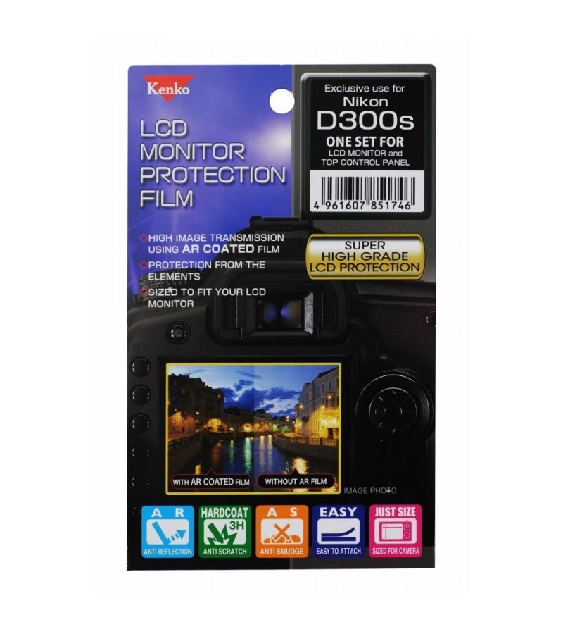 Защитная пленка Kenko для Nikon D300s (2шт)
Защитная пленка Kenko для Nikon D300s (2шт)