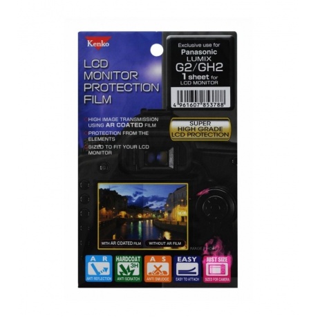 Защитная пленка Kenko для Panasonic Lumix G2/GH2
Защитная пленка Kenko для Panasonic Lumix G2/GH2