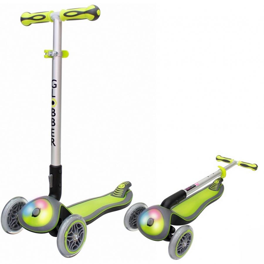 Самокат Y-SCOO Globber Elite F My Free Fold up Green (со светящейся платформой
Самокат Y-SCOO Globber Elite F My Free Fold up Green (со светящейся платформой