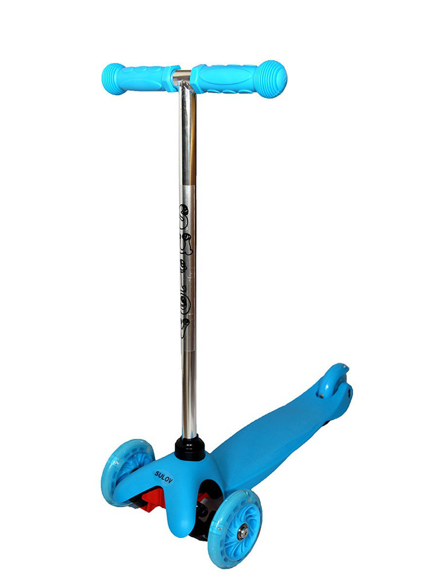 Самокат Sulov Mini голубой
Самокат Sulov Mini голубой
