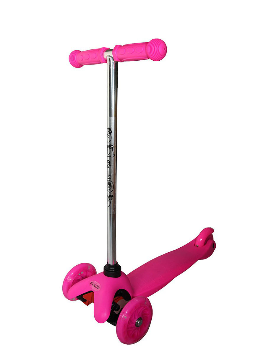 Самокат Sulov Mini розовый
Самокат Sulov Mini розовый