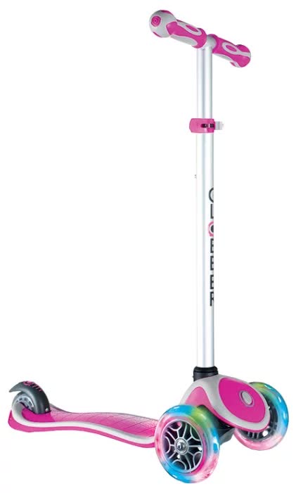 Самокат трехколесный Globber PRIMO PLUS LIGHTS розовый 442-110
Самокат трехколесный Globber PRIMO PLUS LIGHTS розовый 442-110