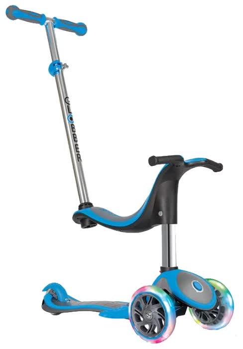 Самокат трехколесный Globber EVO 4 IN 1 PLUS LIGHTS голубой 454-130
Самокат трехколесный Globber EVO 4 IN 1 PLUS LIGHTS голубой 454-130
