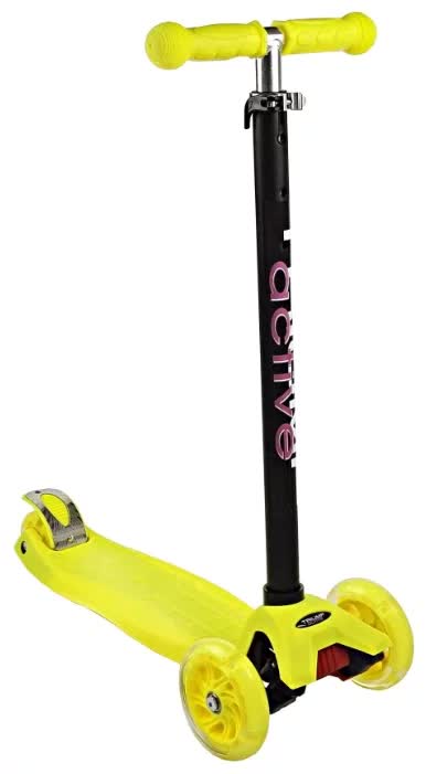 Самокат трехколесный Triumf Active Maxi Flash SKL 07-L Yellow
Самокат трехколесный Triumf Active Maxi Flash SKL 07-L Yellow