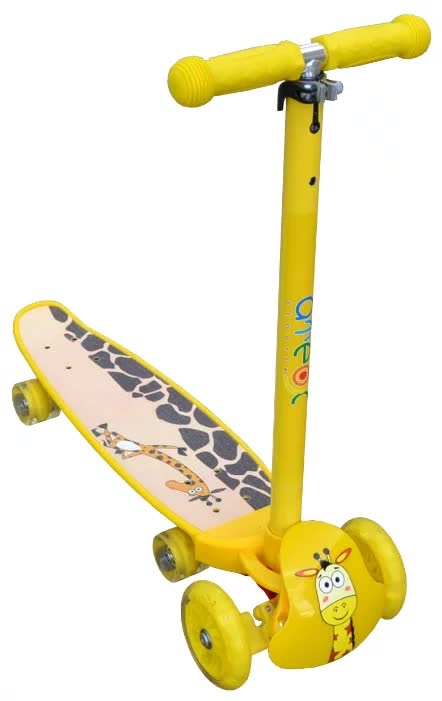 Самокат-скейт ATEOX M-3 желтый
Самокат-скейт ATEOX M-3 желтый