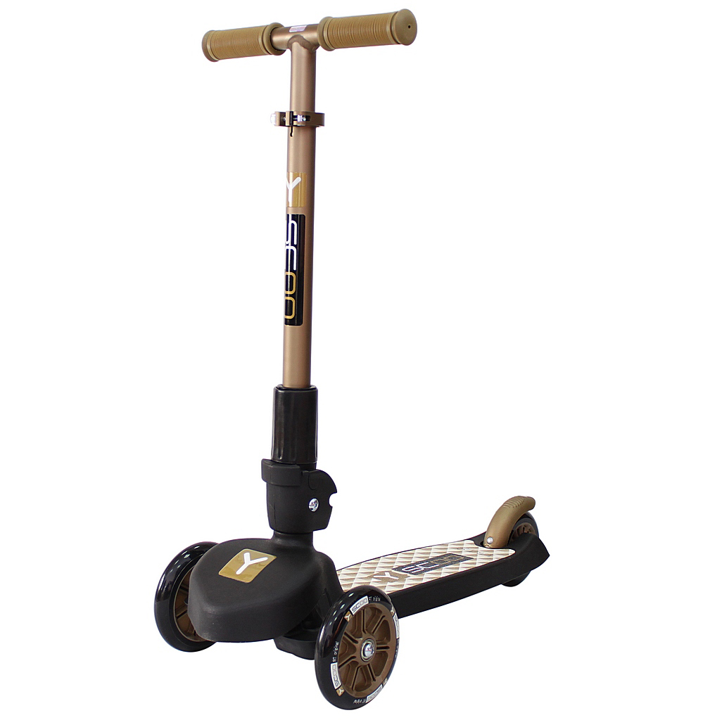 Самокат детский Y-Scoo Trio Maxi 120 Gold
Самокат детский Y-Scoo Trio Maxi 120 Gold