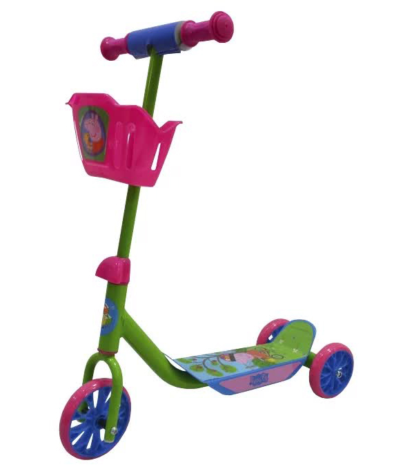 Самокат трёхколёсный 1TOY "Peppa
Самокат трёхколёсный 1TOY "Peppa