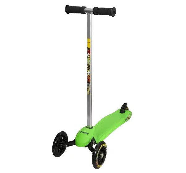 Самокат детский зеленый трехколесный, ASTR16-3
Самокат детский зеленый трехколесный, ASTR16-3