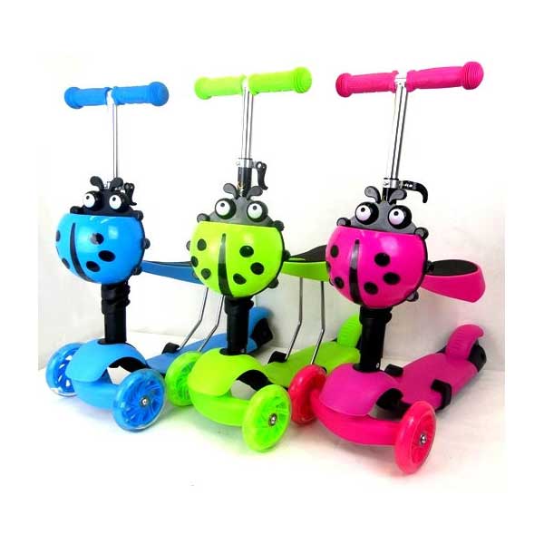 Самокат 3-х колесный с сидением светящиеся колеса в коробке цвет в ассортименте HBC-011
Самокат 3-х колесный с сидением светящиеся колеса в коробке цвет в ассортименте HBC-011