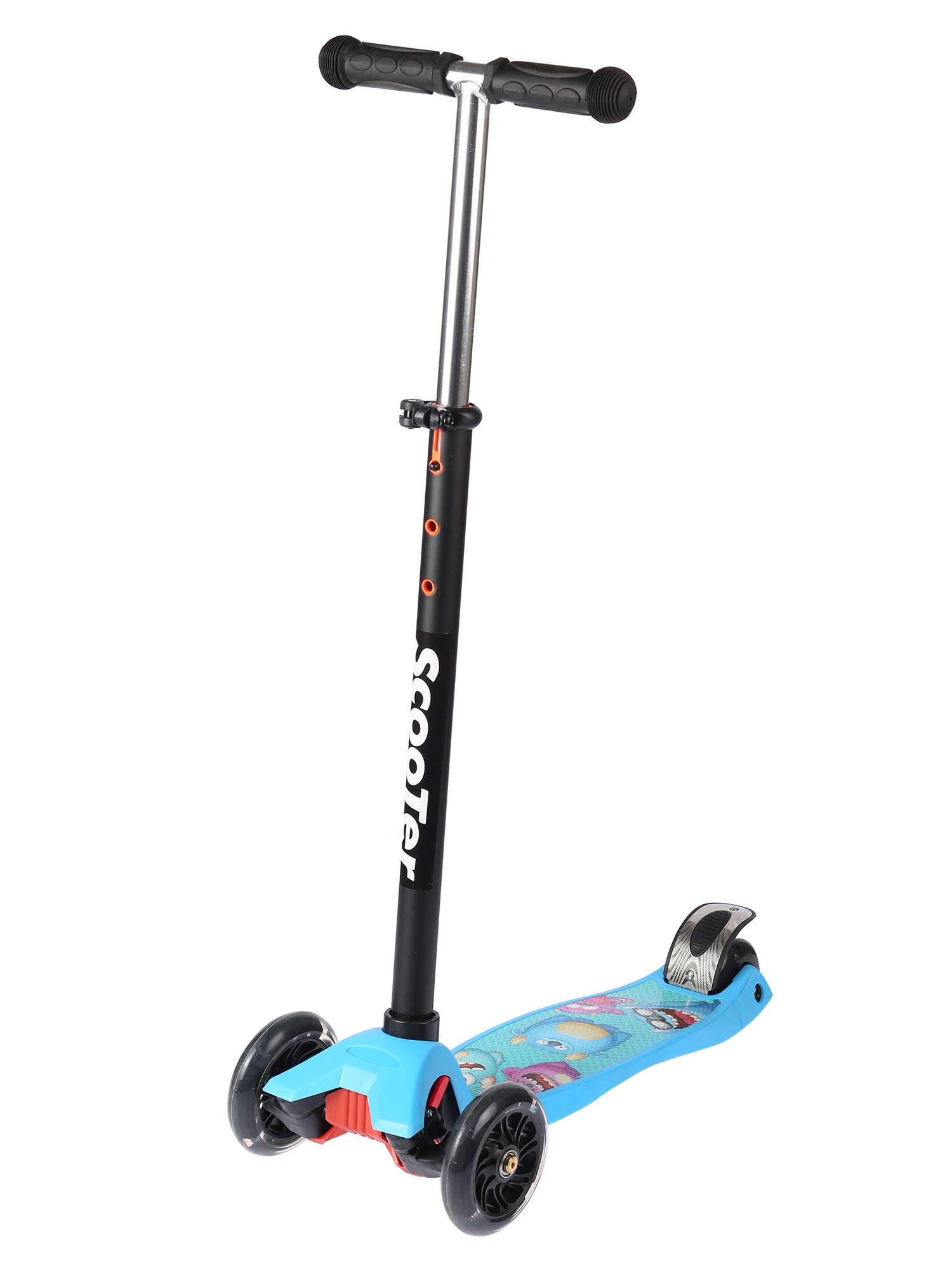 Самокат MAXI со свет. колесами М-4А Blue
Самокат MAXI со свет. колесами М-4А Blue