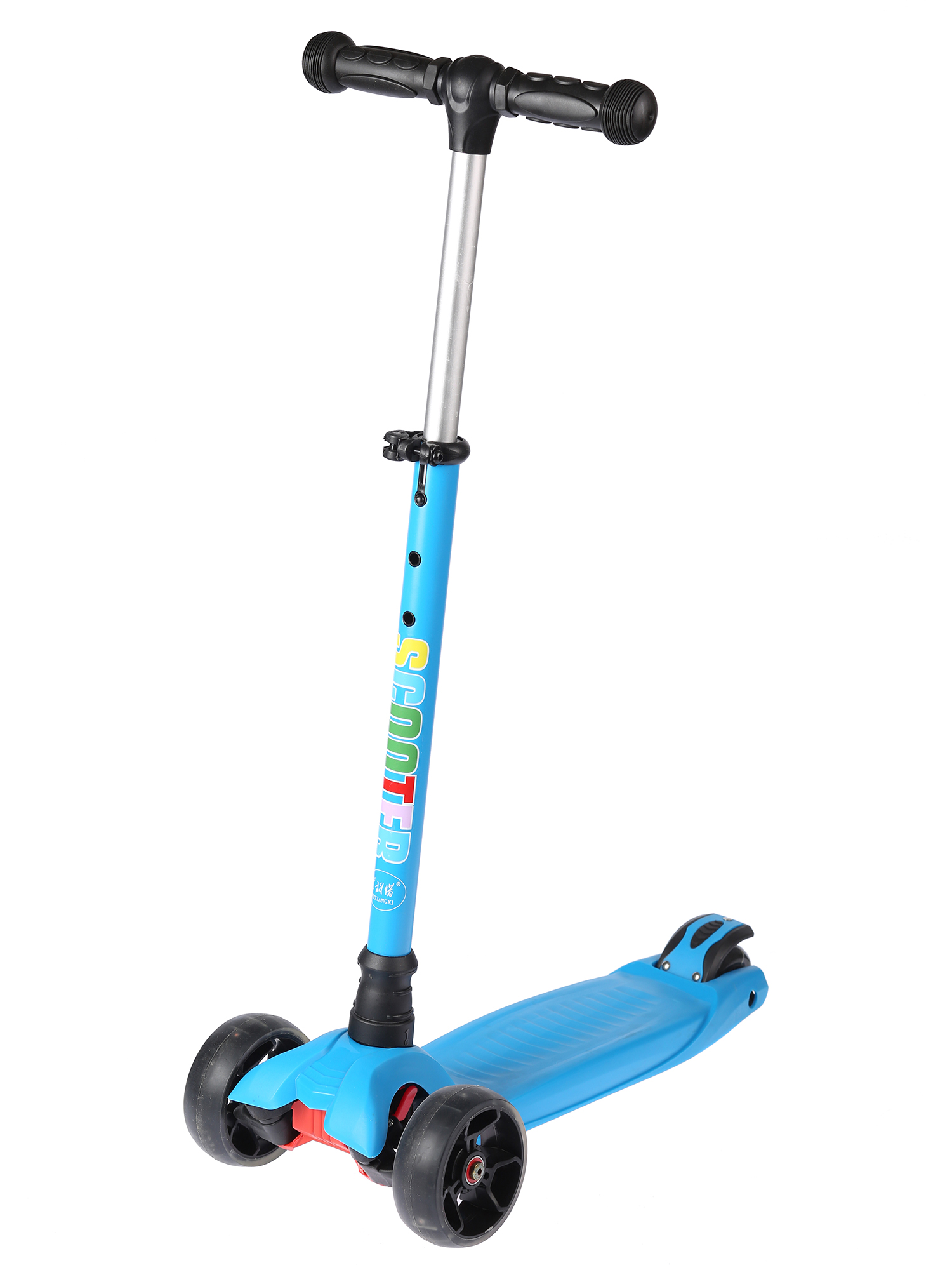 Трехколесный самокат Maxi синий
Трехколесный самокат Maxi синий