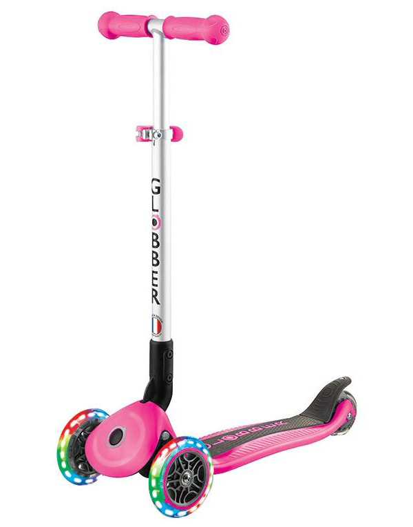 Трехколесный самокат Globber PRIMO FOLDABLE LIGHTS розовый 432-110
Трехколесный самокат Globber PRIMO FOLDABLE LIGHTS розовый 432-110
