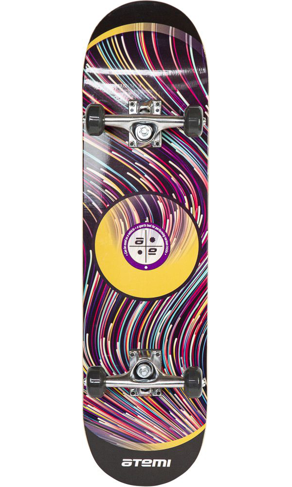 Скейтборд ATEMI 31*8 , ASB31D04
Скейтборд ATEMI 31*8 , ASB31D04