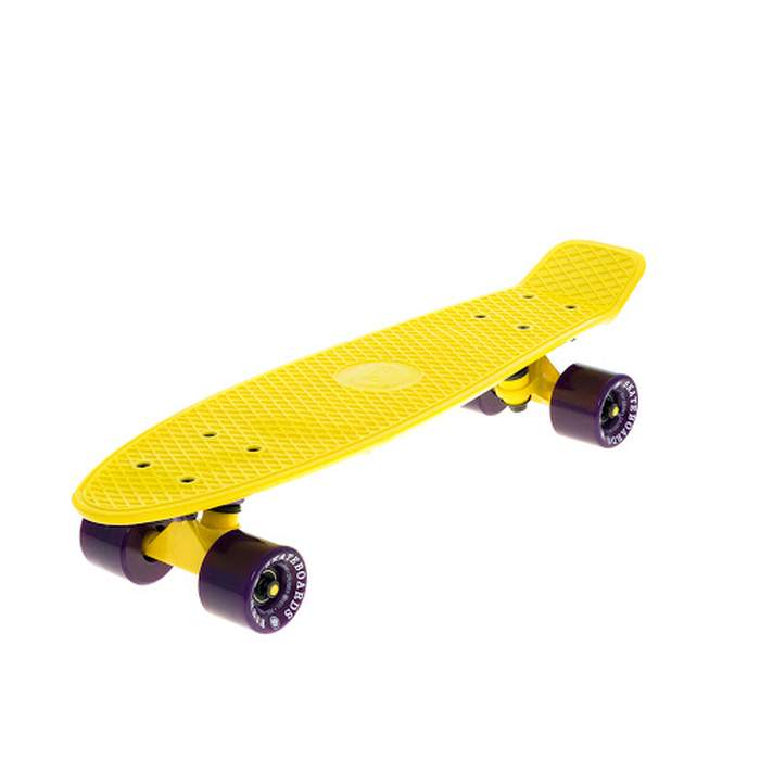Миникруизер Fish Желтый с фиолетовыми колесами
Миникруизер Fish Желтый с фиолетовыми колесами