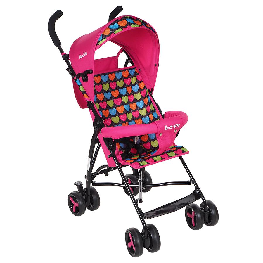 Коляска-трость Bambola Love розовый
Коляска-трость Bambola Love розовый