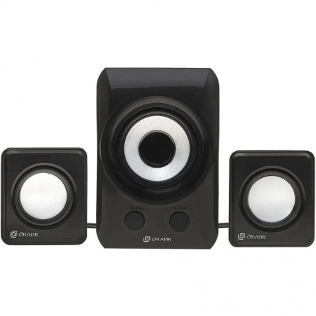 Колонки Oklick OK-420 2.1 черный 11Вт
Колонки Oklick OK-420 2.1 черный 11Вт
