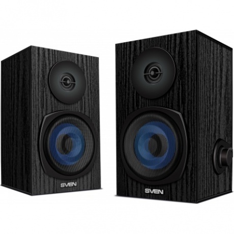 Колонки SVEN SPS-576 2.0 чёрные 2x4W, Bluetooth, дерево
Колонки SVEN SPS-576 2.0 чёрные 2x4W, Bluetooth, дерево