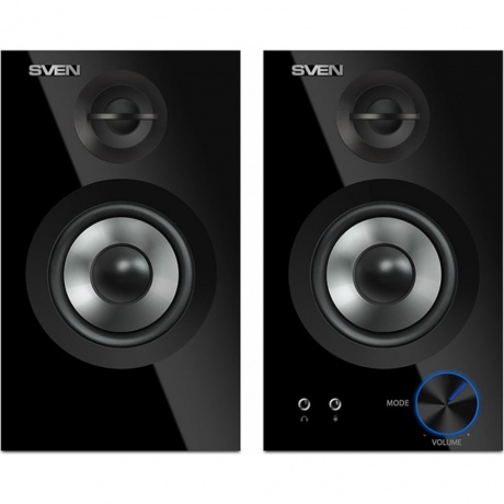 Колонки SVEN SPS-621 2.0 чёрные 2x14W, Bluetooth, дерево
Колонки SVEN SPS-621 2.0 чёрные 2x14W, Bluetooth, дерево