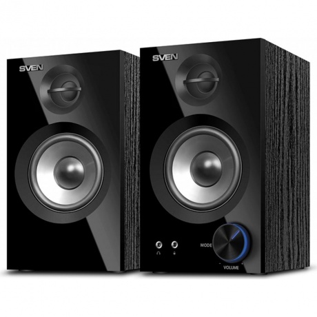 Колонки SVEN SPS-621 2.0 чёрные 2x14W, Bluetooth, дерево
Колонки SVEN SPS-621 2.0 чёрные 2x14W, Bluetooth, дерево