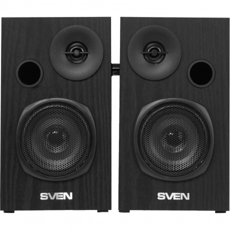 Колонки SVEN SPS-585 2.0 чёрные 2x10W, USB, дерево
Колонки SVEN SPS-585 2.0 чёрные 2x10W, USB, дерево